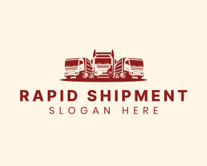 Truck Fleet Logistics logo design