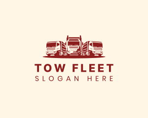 Truck Fleet Logistics logo design