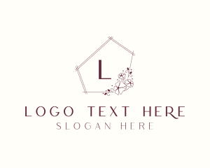 Pretty Nature Flower logo