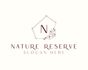 Pretty Nature Flower logo design