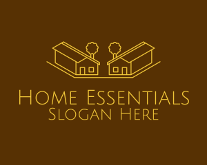 Golden Home Architect  logo design