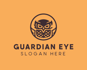 Modern Owl Aviary logo design