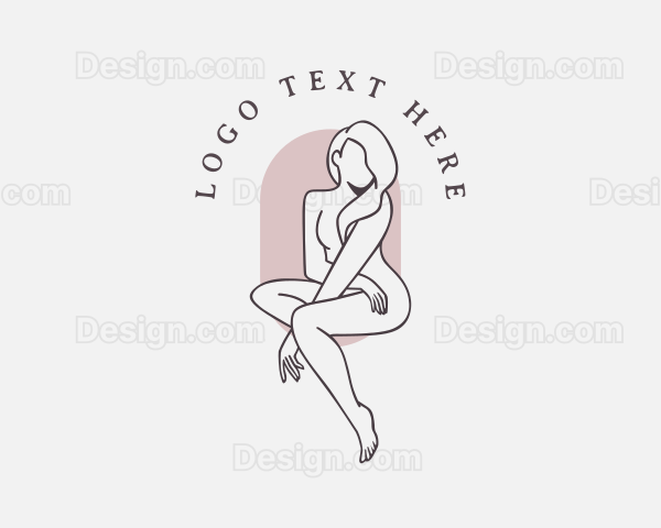 Beauty Nude Female Logo