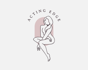 Beauty Nude Female logo design