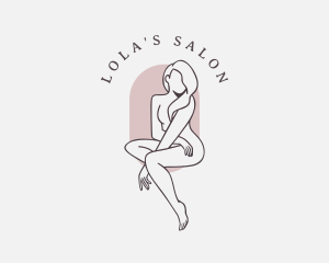 Beauty Nude Female logo design