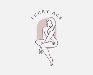 Beauty Nude Female logo design