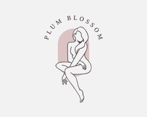 Beauty Nude Female logo design