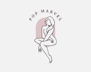 Beauty Nude Female logo design