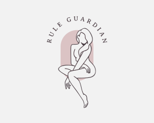 Beauty Nude Female logo design