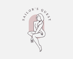 Beauty Nude Female logo design