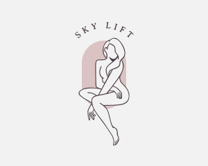 Beauty Nude Female logo design