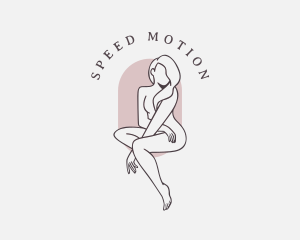 Beauty Nude Female logo design