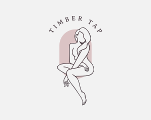 Beauty Nude Female logo design