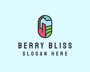 Stained Glass Window logo design