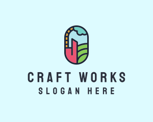 Stained Glass Window logo