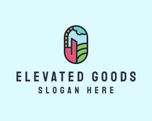 Stained Glass Window logo design