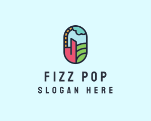 Stained Glass Window logo design