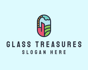 Stained Glass Window logo