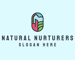 Stained Glass Window logo design