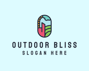 Stained Glass Window logo design