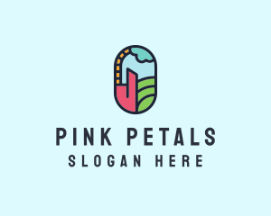 Stained Glass Window logo design