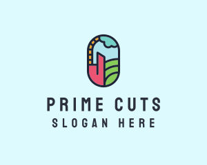 Stained Glass Window logo design