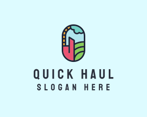 Stained Glass Window logo design