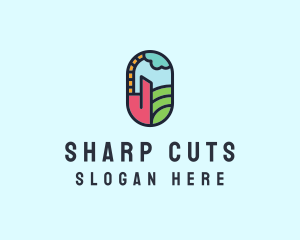 Stained Glass Window logo design