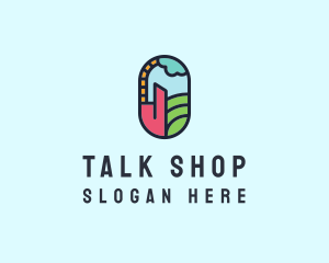 Stained Glass Window logo design