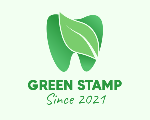 Green Natural Dentist  logo design