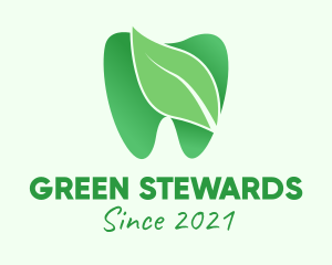 Green Natural Dentist  logo design