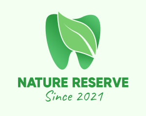 Green Natural Dentist  logo design