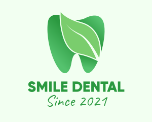 Green Natural Dentist  logo design