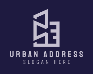 Urban City Skyscraper logo design