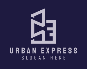 Urban City Skyscraper logo design