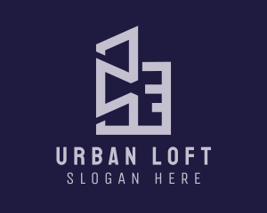 Urban City Skyscraper logo design