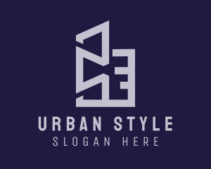 Urban City Skyscraper logo design