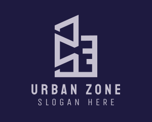 Urban City Skyscraper logo design