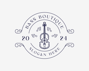Violin Musical Instrument logo