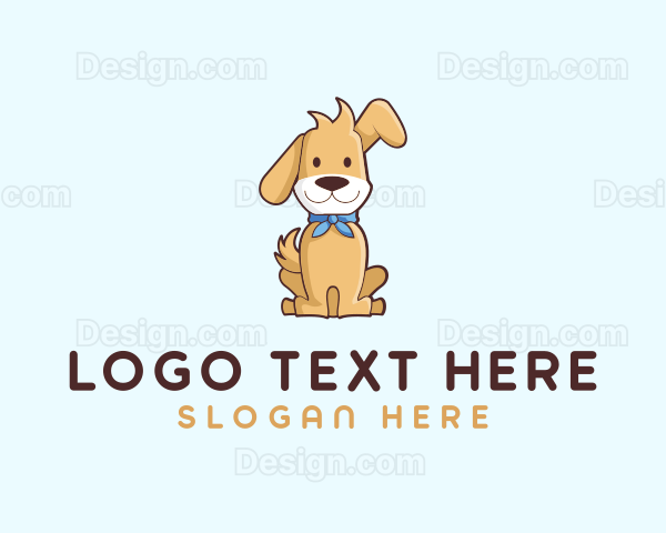 Puppy Pet Veterinary Logo