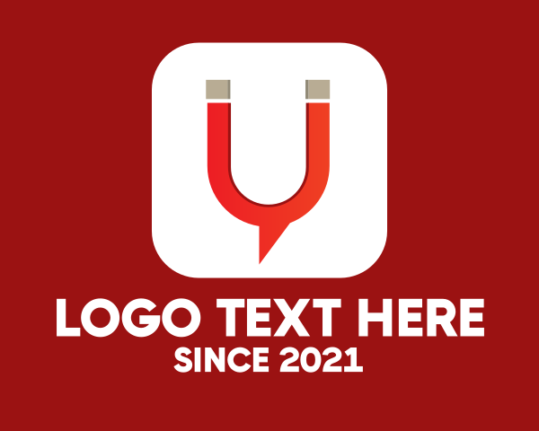 Texting logo example 4