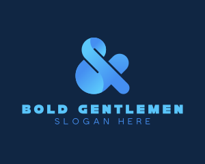 Bold Ampersand Font logo design