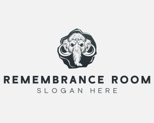 Stoneage Prehistoric Mammoth logo