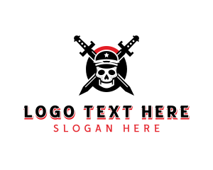 Sword Captain Skull logo