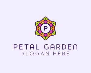 Festive Flower Lantern logo design