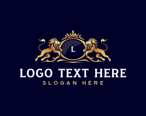 Majestic Lion Crown logo