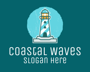 Coast Lighthouse Tower logo