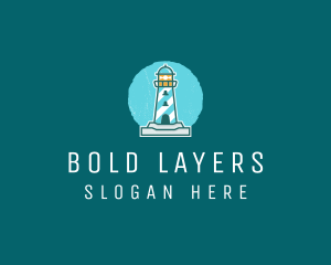 Coast Lighthouse Tower logo design