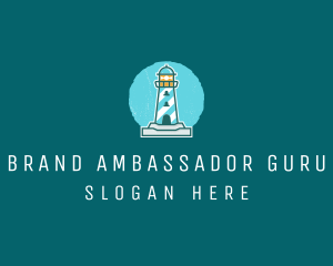 Coast Lighthouse Tower logo design