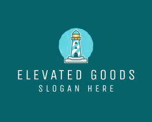 Coast Lighthouse Tower logo design